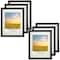 6 Pack: Black 11" x 14" Frame With Mat, Lifestyles™ By Studio Décor®